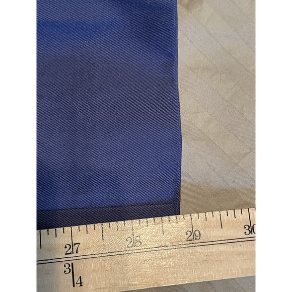 Lauren Ralph Lauren Men's 34x29 Blue Cotton Flat Front Chino Pants Fast Ship - Picture 5 of 6